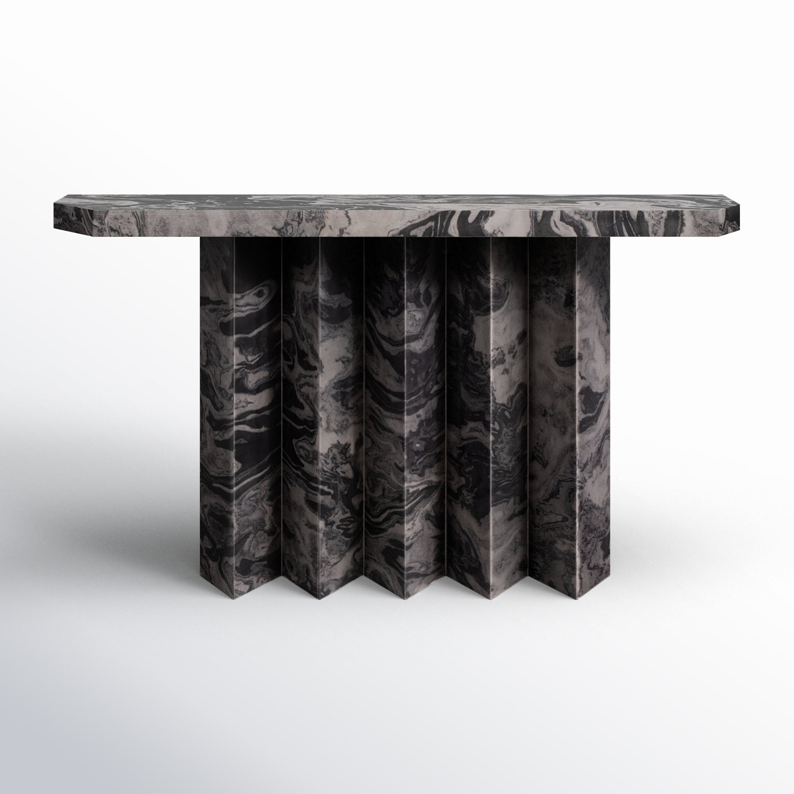 Joss & Main Braden Marble Console Table & Reviews | Joss & Main